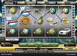 Mega Fortune spilleautomat – skjermbilde 2