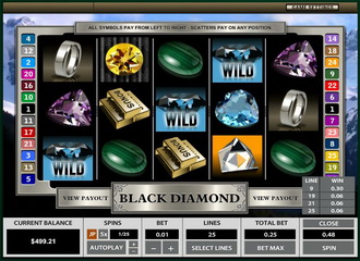 Spilleautomater Black Diamond – skjermbilde 2