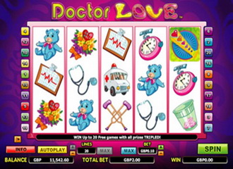Spilleautomater Dr. Love – skjermbilde 3