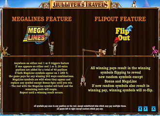 Spilleautomater Gulliver’s Travel – skjermbilde 1