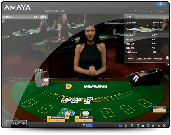 Amaya Gaming casinoer – spill